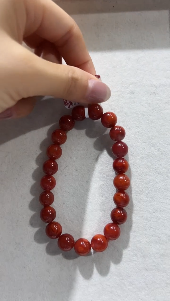 南红玛瑙手串未镶嵌XL3536火焰南红手串9+多样性发一