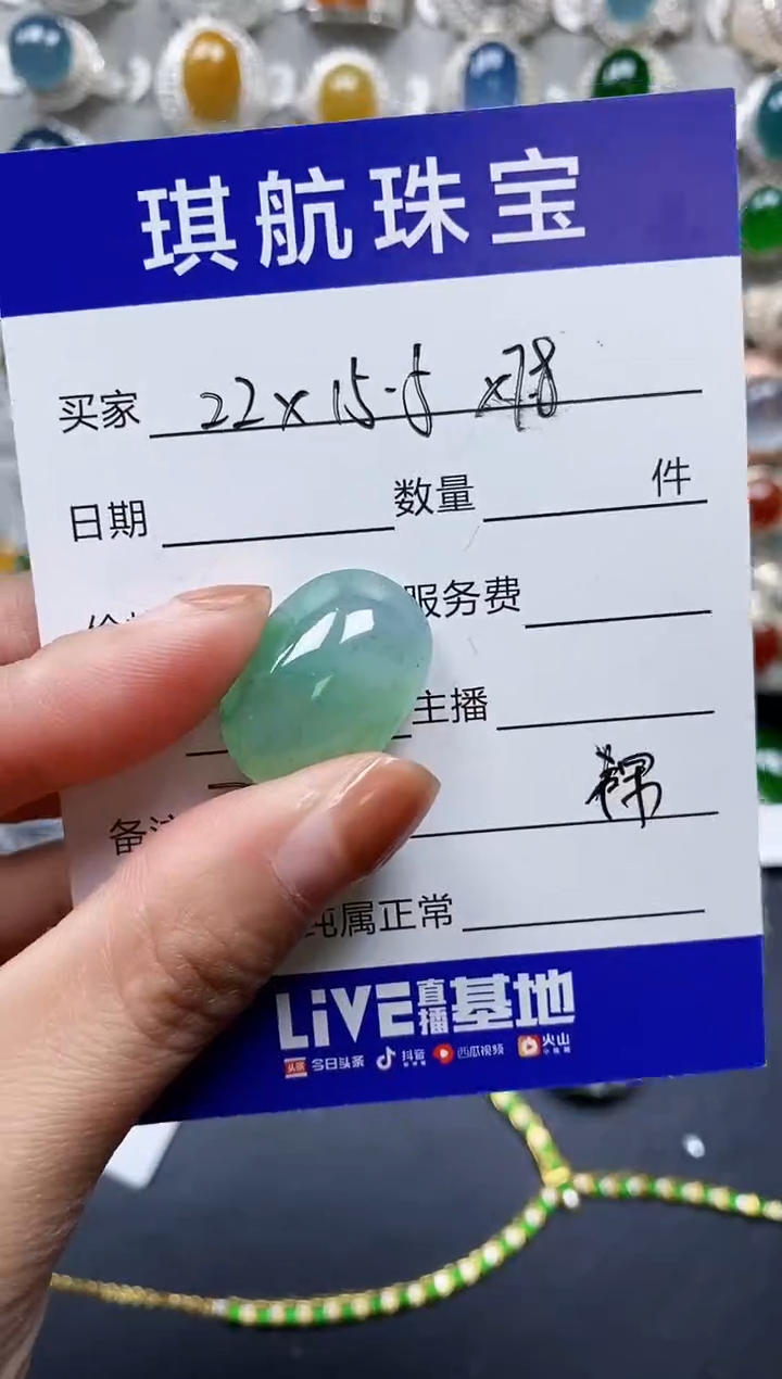 【闪购商品】翡翠颈饰未镶嵌00000756