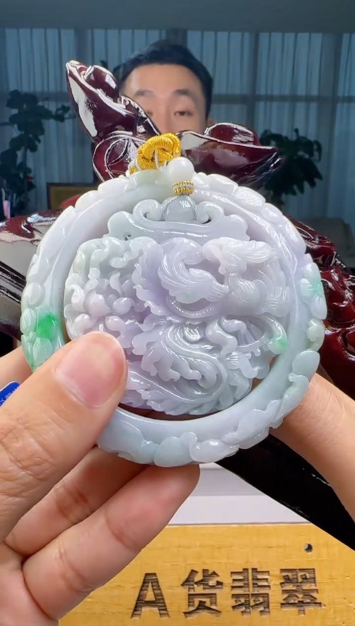 颈饰未镶嵌翡翠一套+底座XM@@960Q7J04883