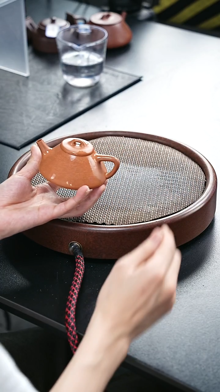 茶壶紫砂子冶-黄降破-全手工无添加-150cc