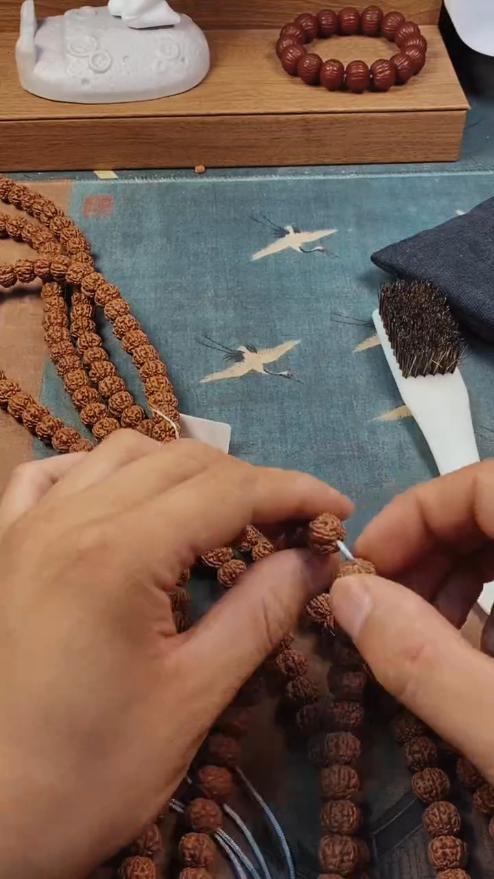 金刚菩提手串654老树战神梅花10mm