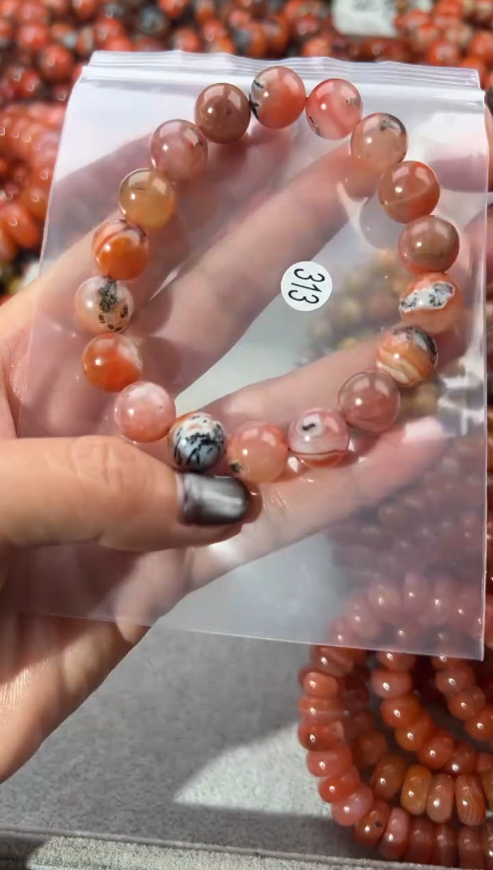 未镶嵌手串南红玛瑙11+