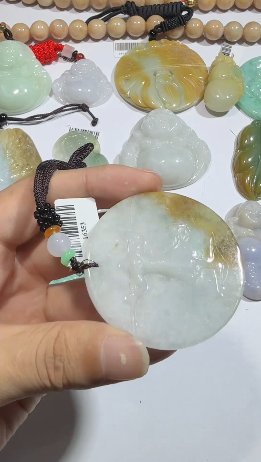 【闪购商品】翡翠颈饰未镶嵌00017540