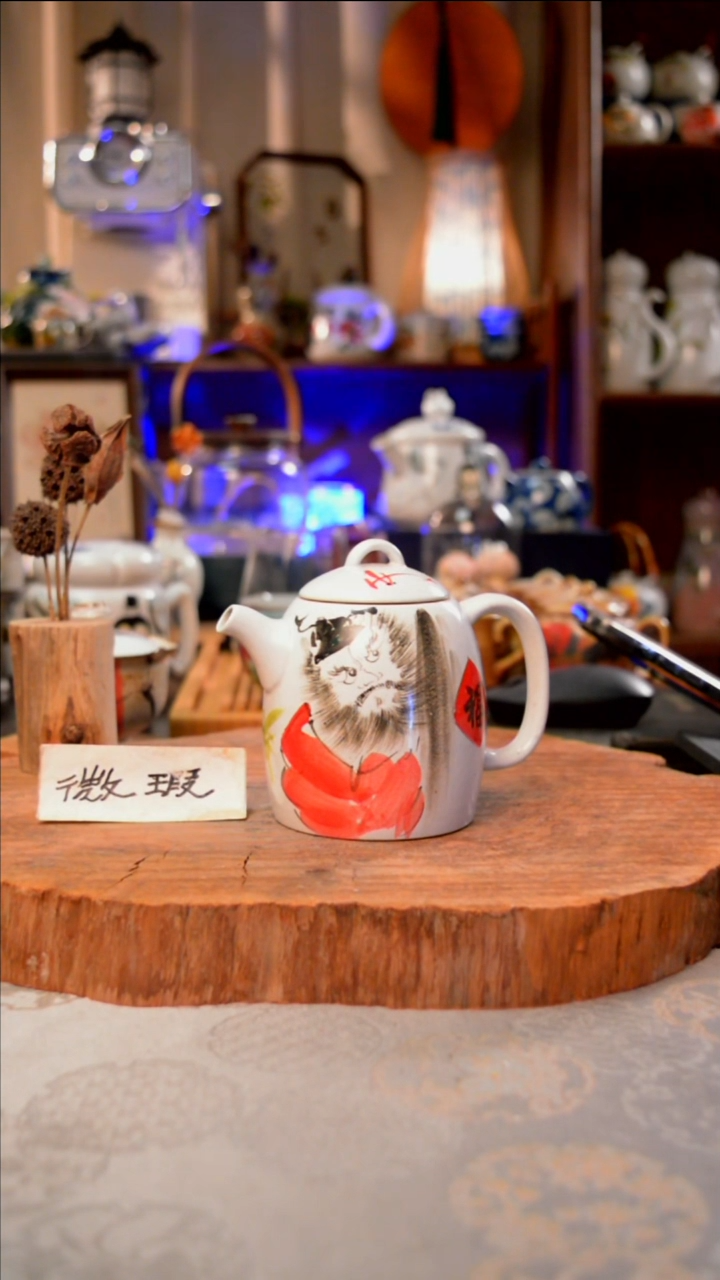 摆件钟馗手工手绘手工手绘