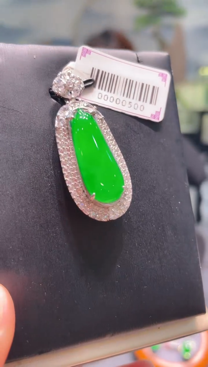 【闪购商品】翡翠吊坠(不含链)未镶嵌A11天然A货翡翠