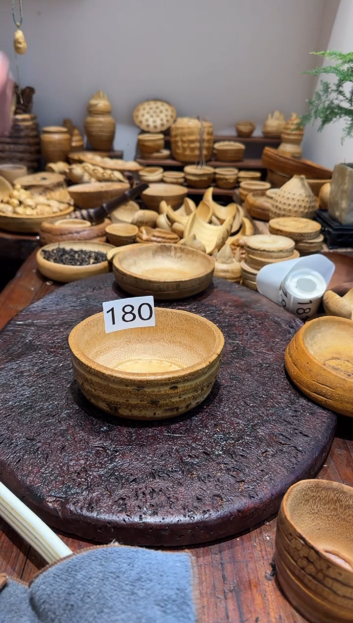 【闪购商品】竹180竹根竹根竹根钵