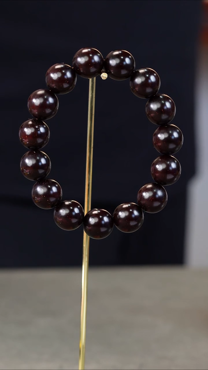 手串/手链小叶紫檀441029-紫檀1.5泥料金星