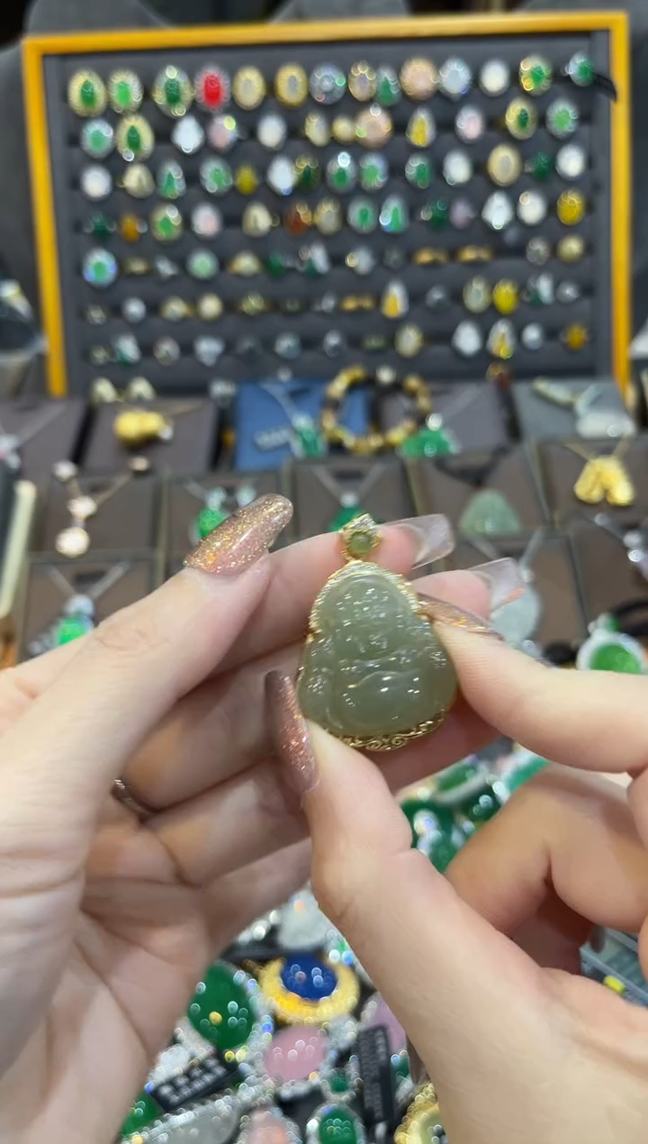 【闪购商品】和田玉吊坠(不含链)银S925镶嵌1111111