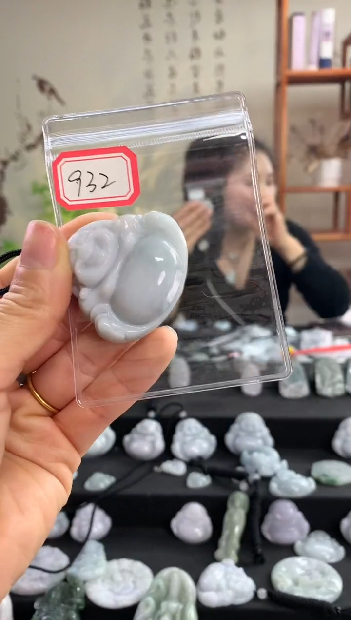 【闪购商品】翡翠颈饰未镶嵌佛公932多样性发一件