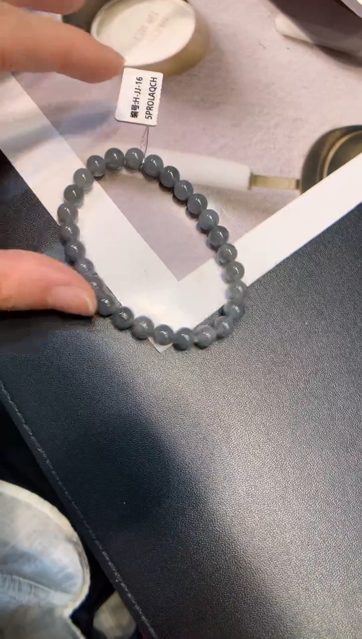 未镶嵌手串翡翠手串