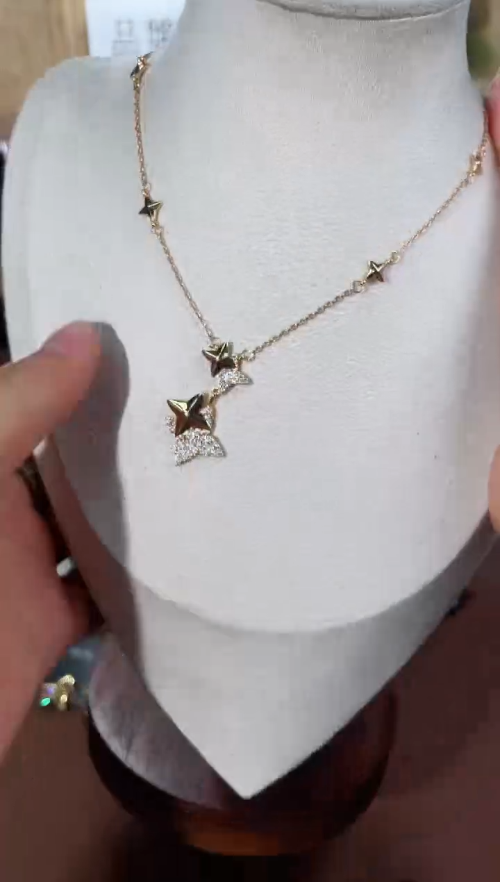 合金925银锆石7658