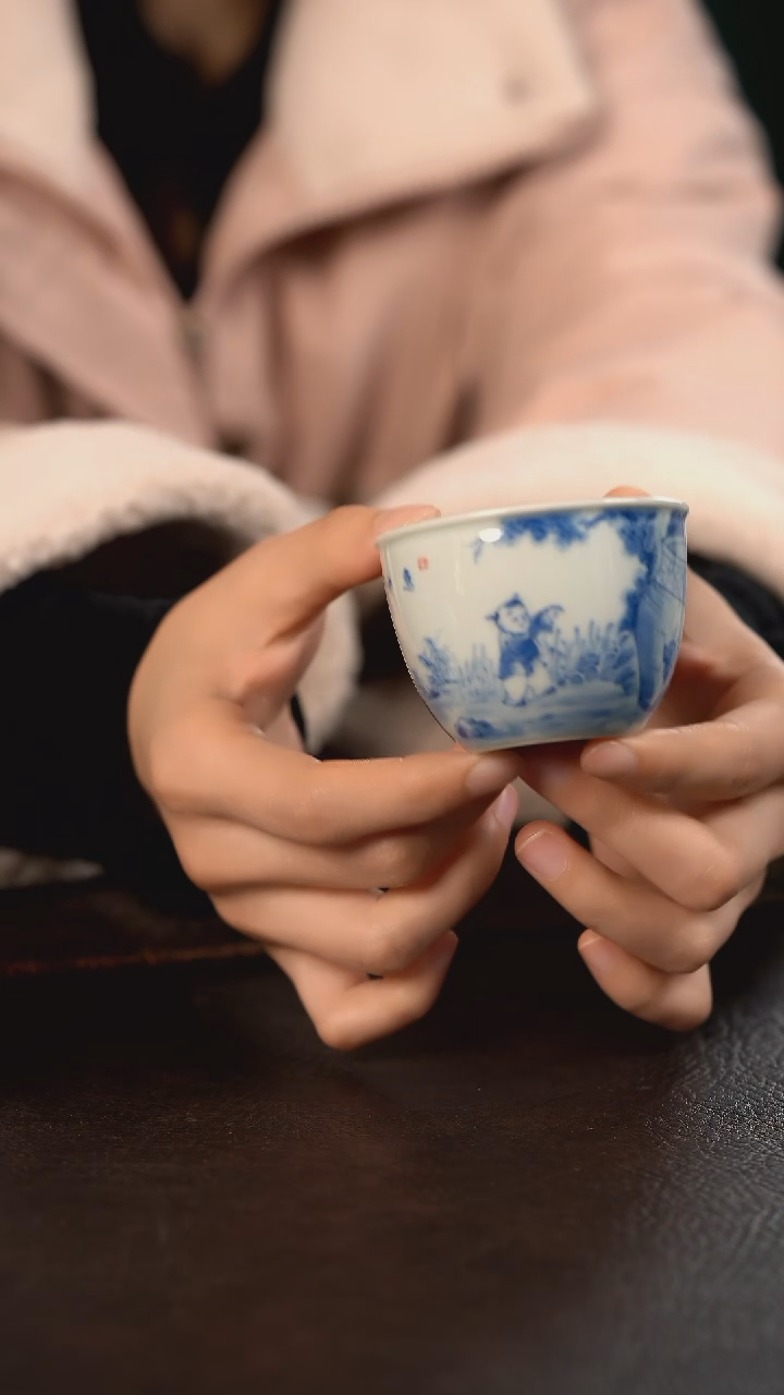 【闪购商品】杯聚澜堂童子司马光砸缸缸杯