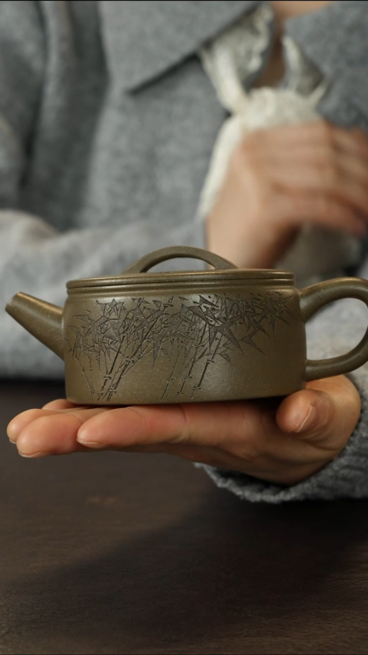 茶壶紫砂李建军 汉瓦壶150cc