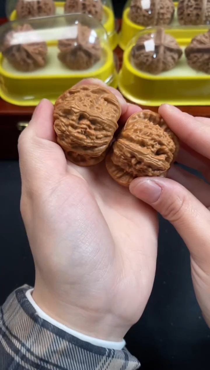 把件文玩核桃白狮子40尺N438