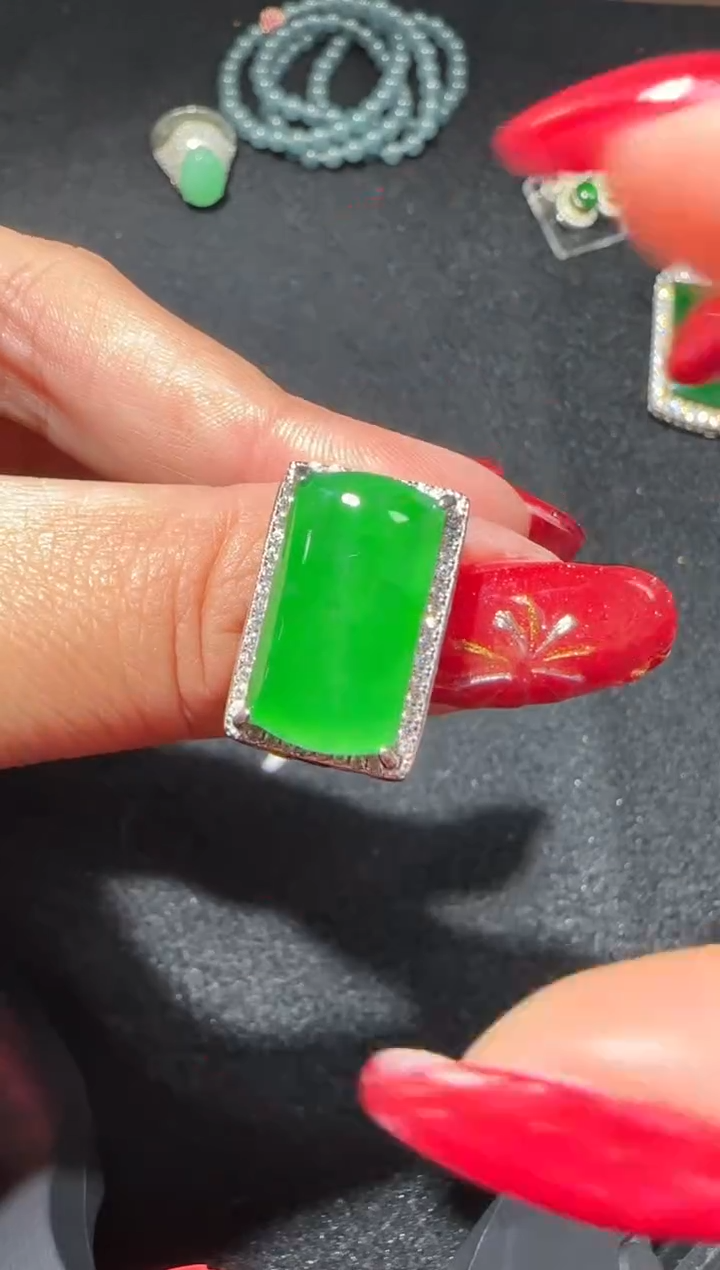 【闪购商品】翡翠戒指未镶嵌多样性发货拍一发一