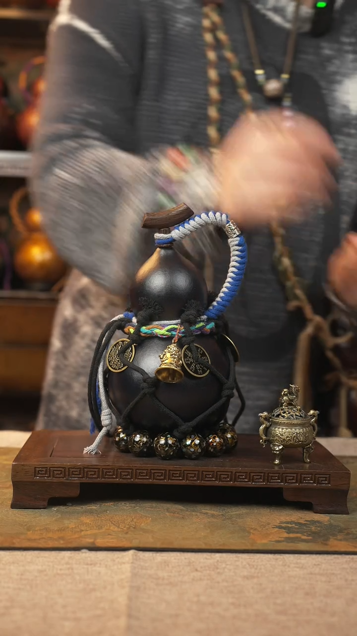 【闪购商品】257大漆葫芦一物一拍记葫堂出品