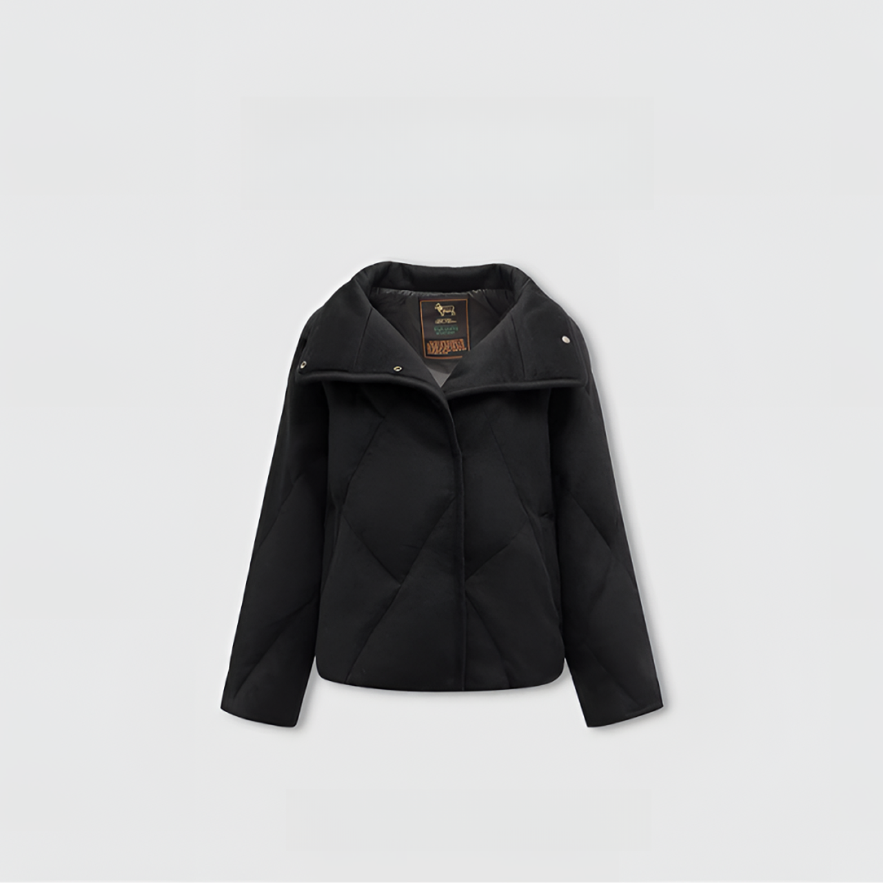 【英琪】水墨佳人 加厚高端洋气90鹅绒羽绒服法式气质保暖 52508518