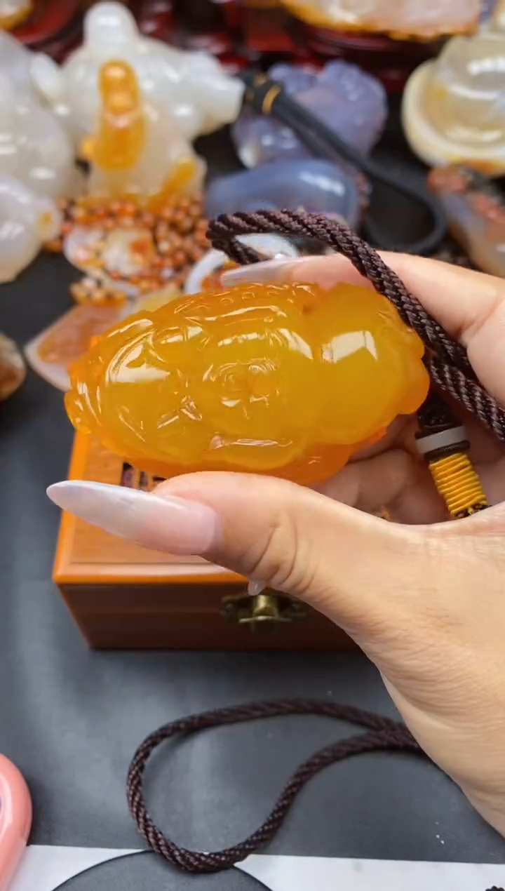 【闪购商品】玛瑙/玉髓颈饰未镶嵌ll