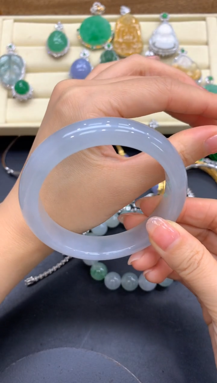 【闪购商品】翡翠手镯未镶嵌579-中国好珍宝