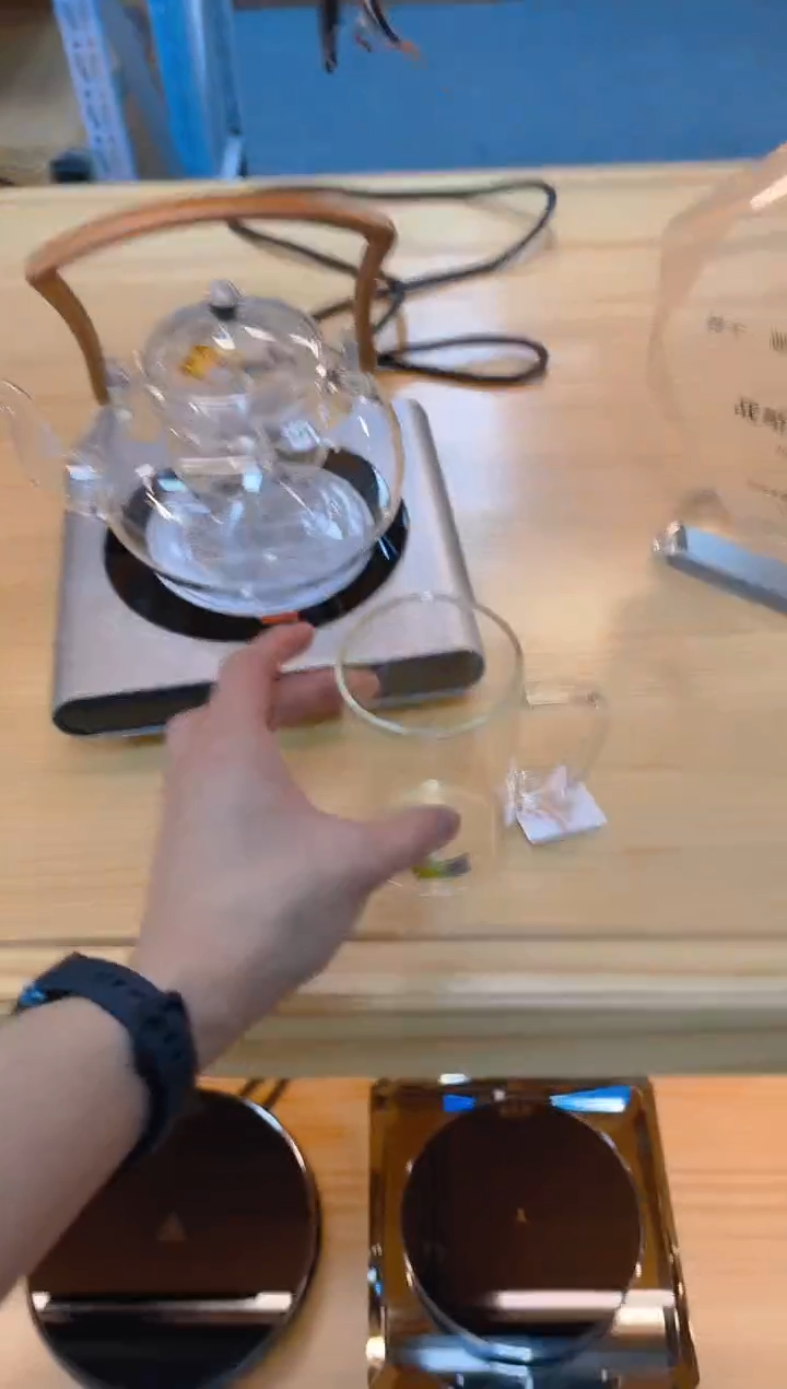 茗凤祥梦想家M1冰花+禾器禾钺壶透明+禾器清简杯透明色不比差价
