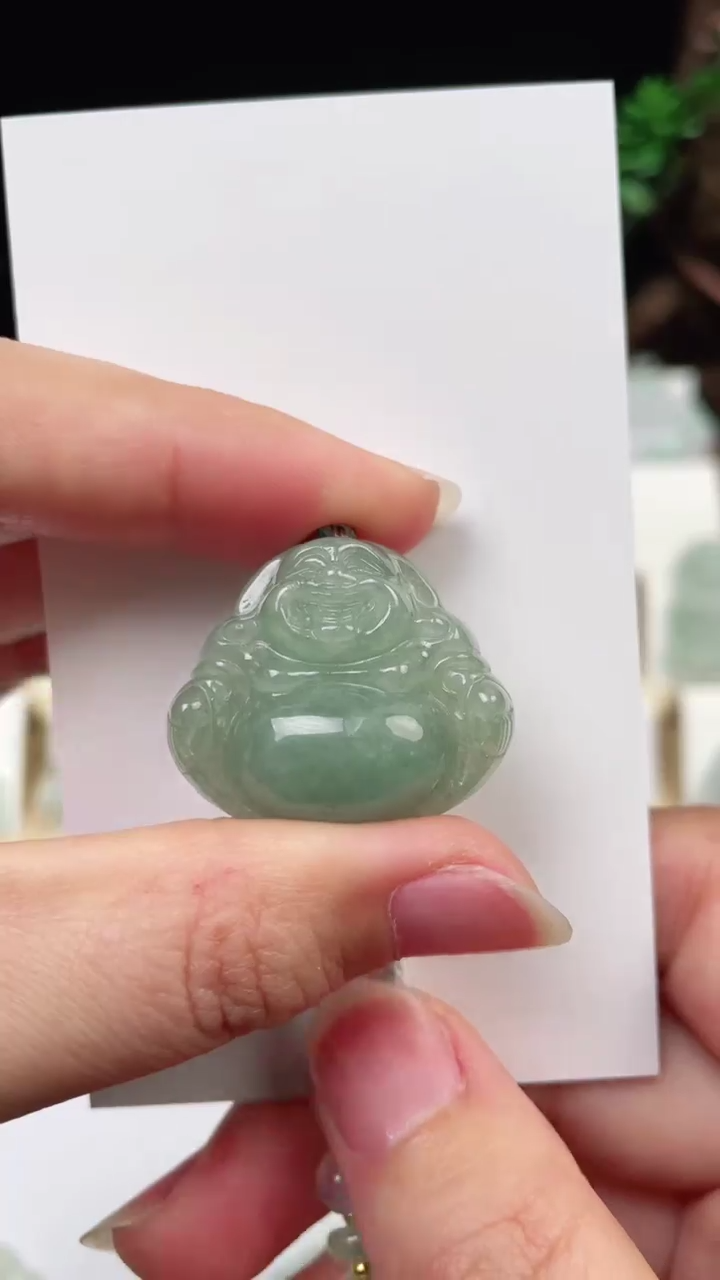 【闪购商品】翡翠颈饰未镶嵌佛公