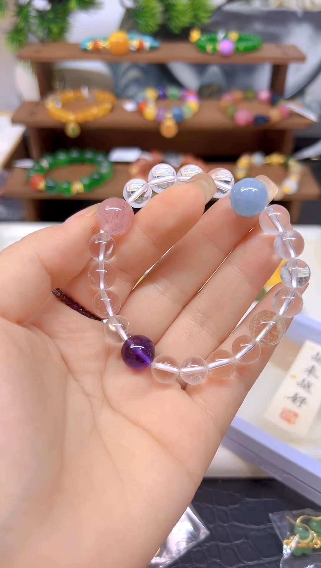 水晶手链未镶嵌DIY款SC5