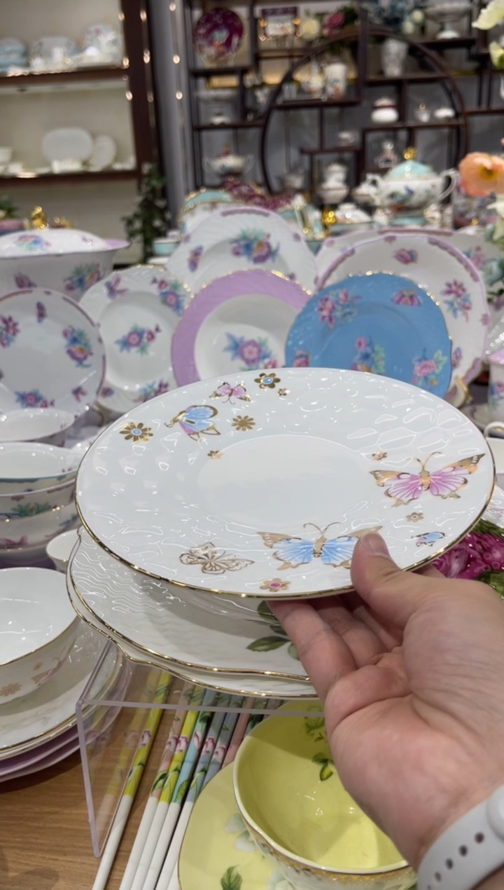 45%以上骨粉骨瓷8英寸盘