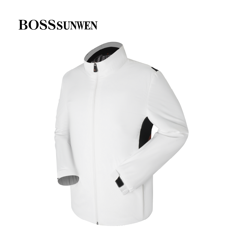 新款立领男长袖棉服都市休闲款