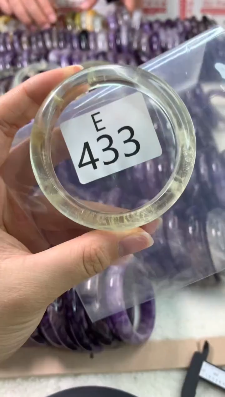 【闪购商品】水晶水晶手镯E未镶嵌433-55