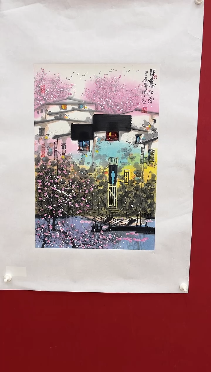 国画张国红老师画作