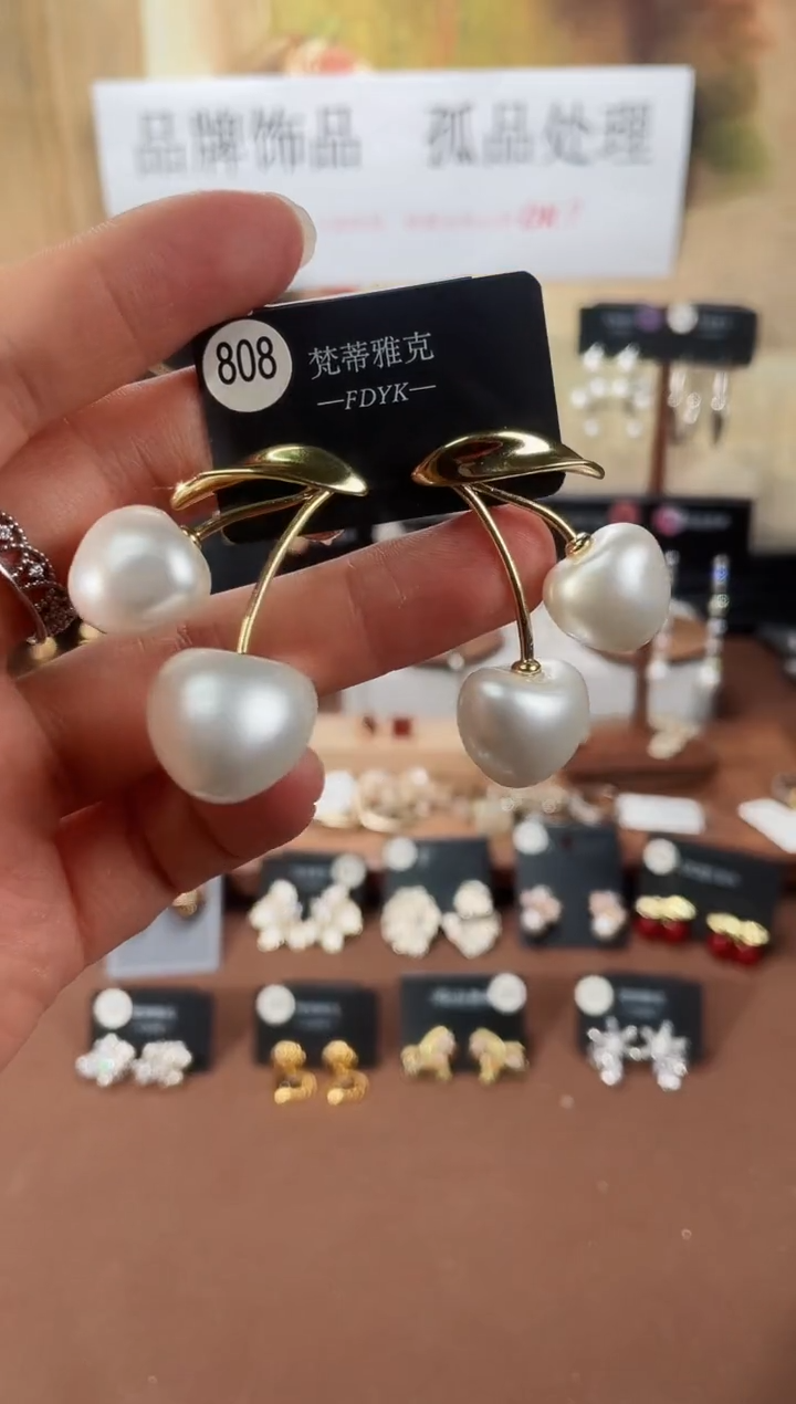 合金925银锆石梵808