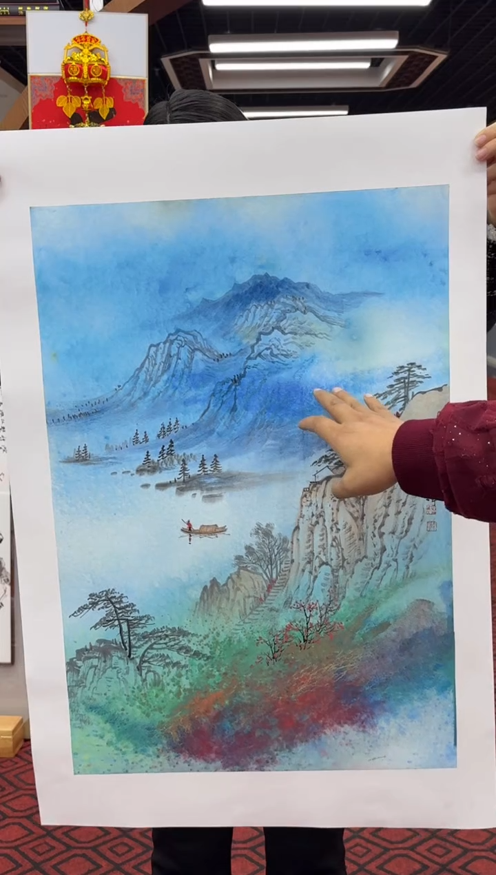 【闪购商品】国画国画绘画山水花鸟