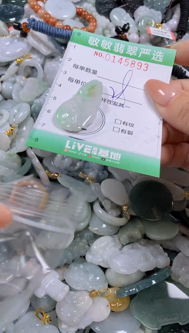 【闪购商品】翡翠未镶嵌颈饰闪购0145893