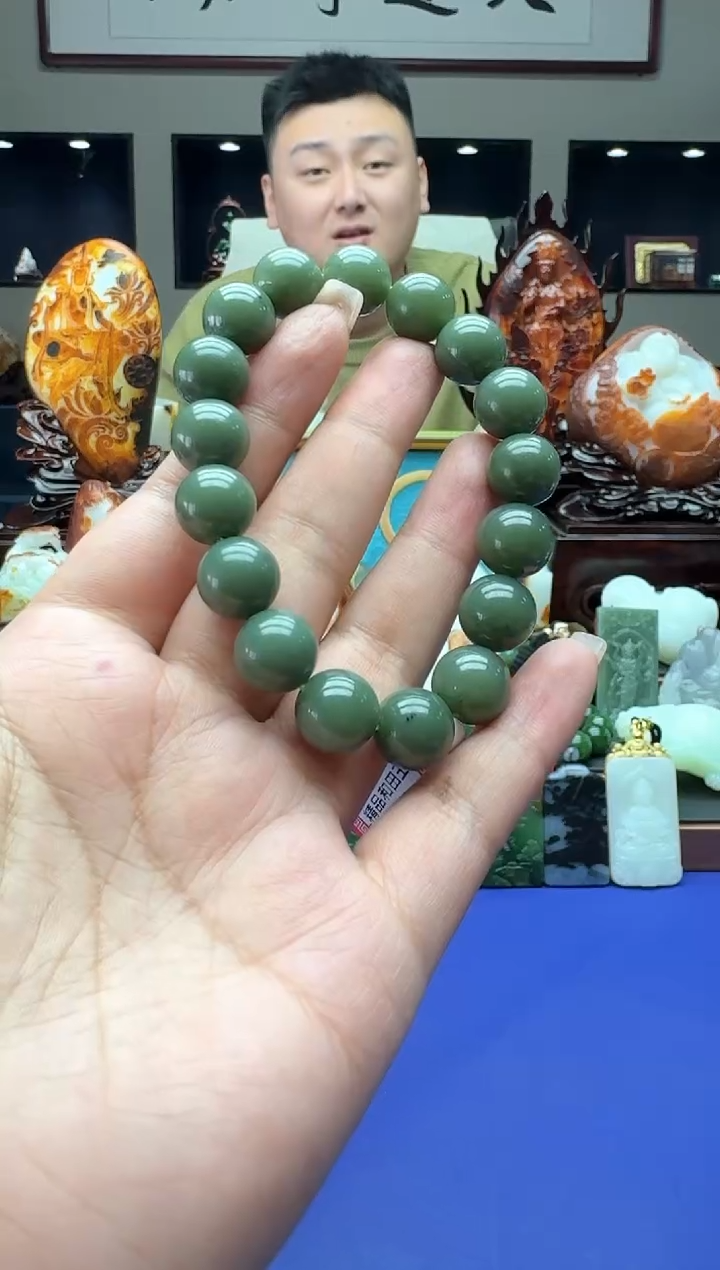 【闪购商品】和田玉手串未镶嵌szq12