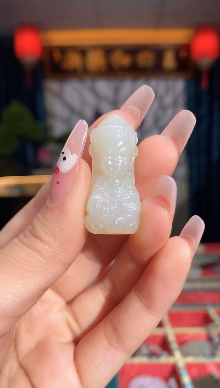 【闪购商品】和田玉颈饰未镶嵌观音