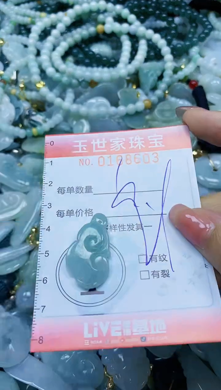 【闪购商品】翡翠颈饰未镶嵌闪购0168603