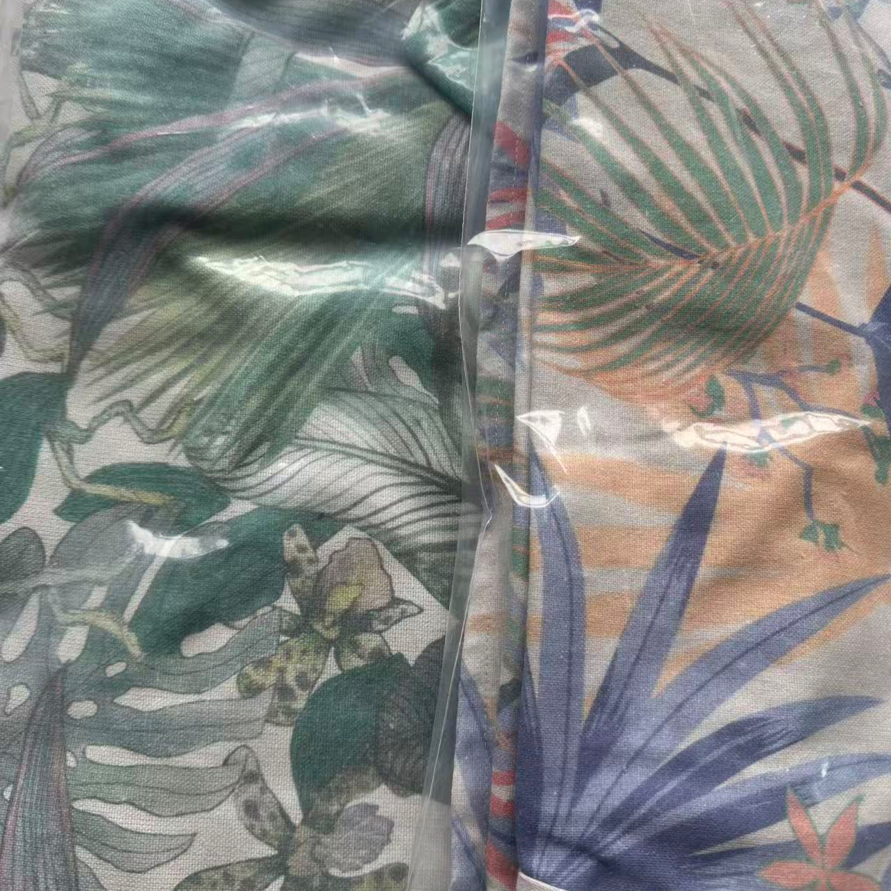 纯汉麻印花单人床单