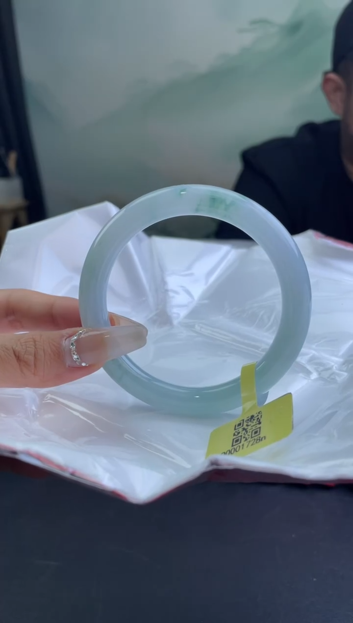 翡翠手镯未镶嵌2          58-59