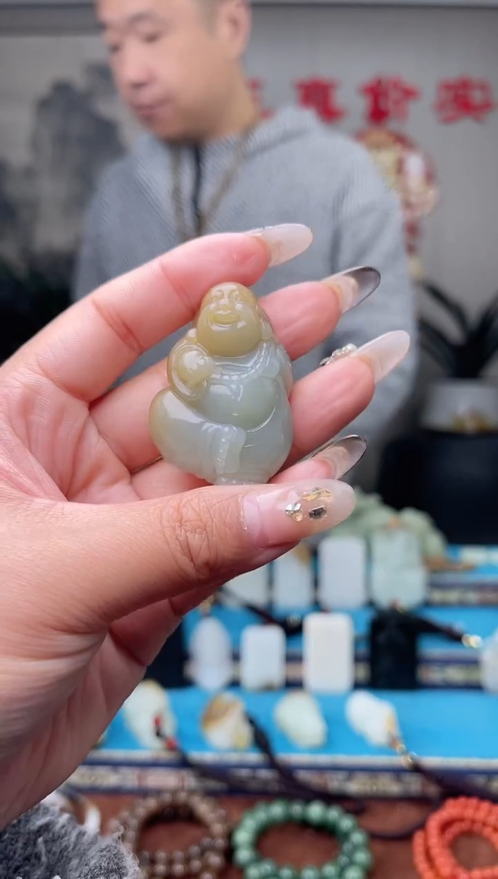 【闪购商品】和田玉挂件未镶嵌1