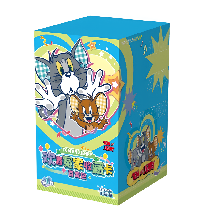 【叠叠】《猫和老鼠》百变包 收藏卡牌 小熊代拆 【拆盒】