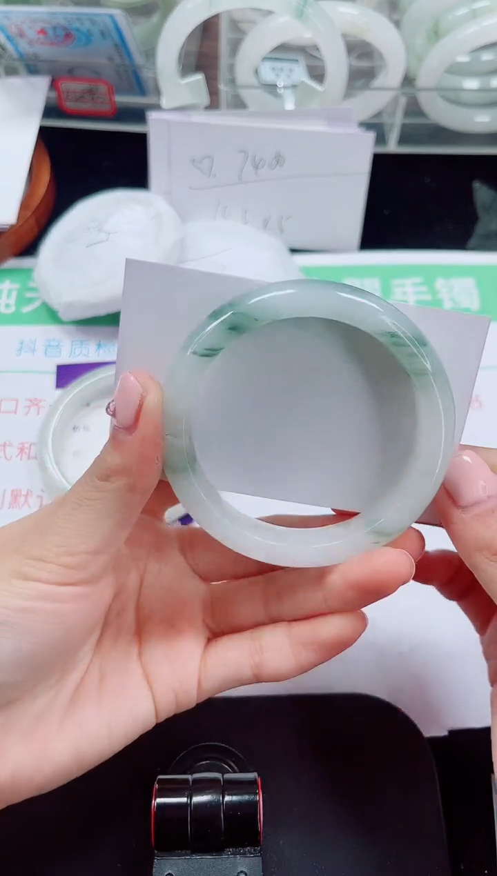 未镶嵌手镯石英质玉164-54/55