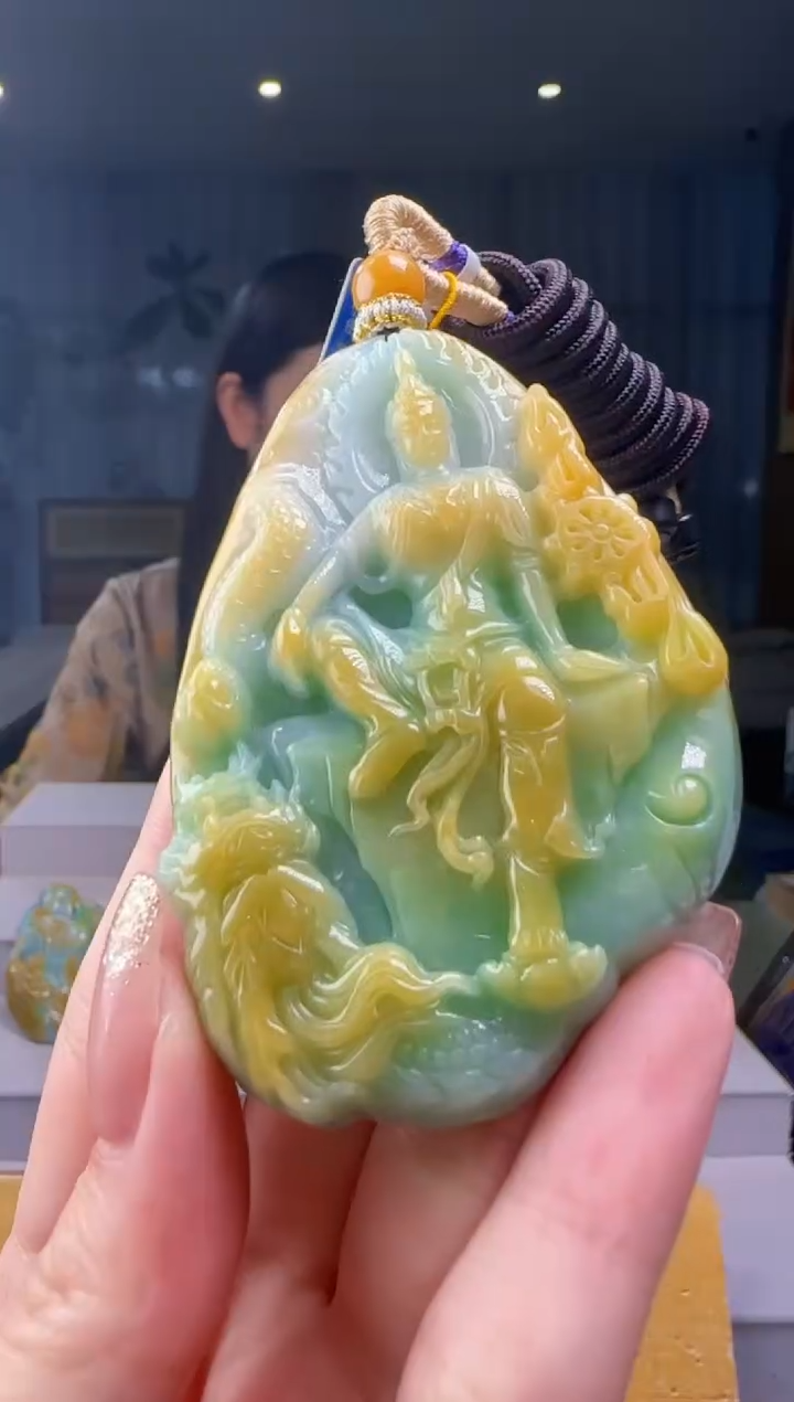 翡翠未镶嵌吊坠(不含链)CC@@960Q3J20101