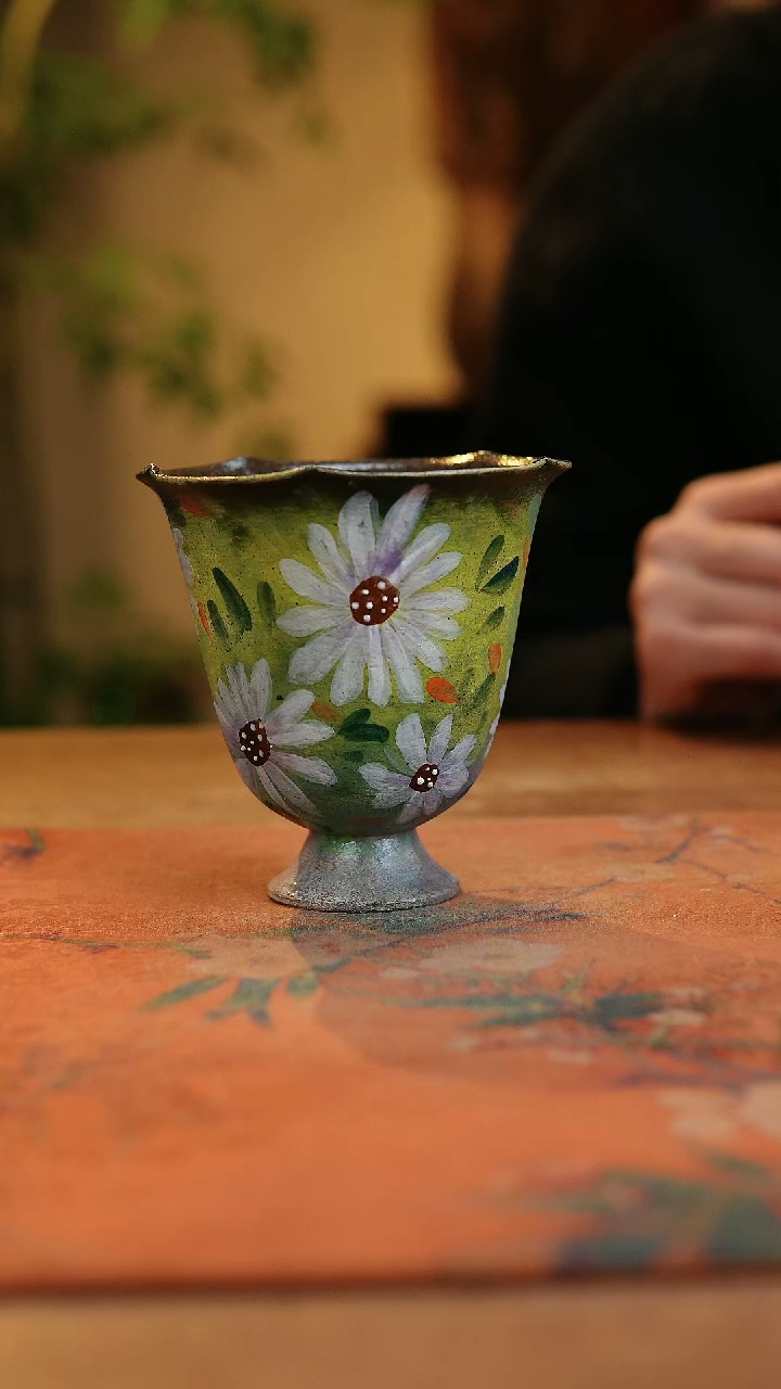 【闪购商品】瓷片1892景德镇手工手绘釉下彩高温瓷