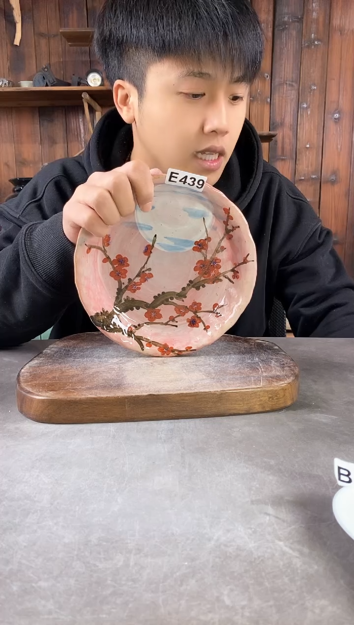【闪购商品】碗439，手工手绘，新年快乐！