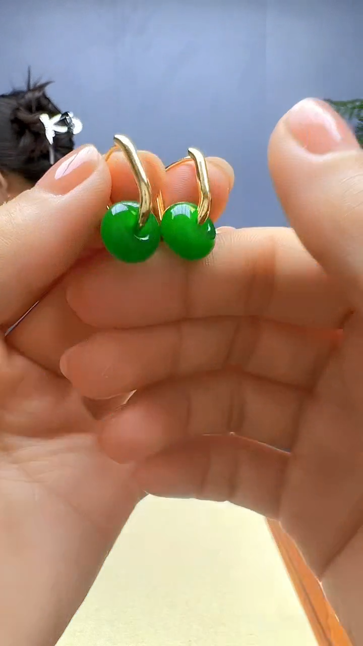 静柏diy严选颈饰平安扣耳扣