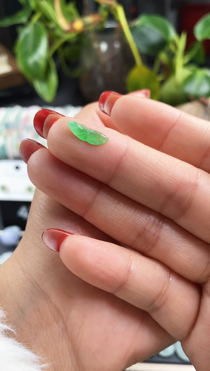 【闪购商品】翡翠戒指未镶嵌金鱼