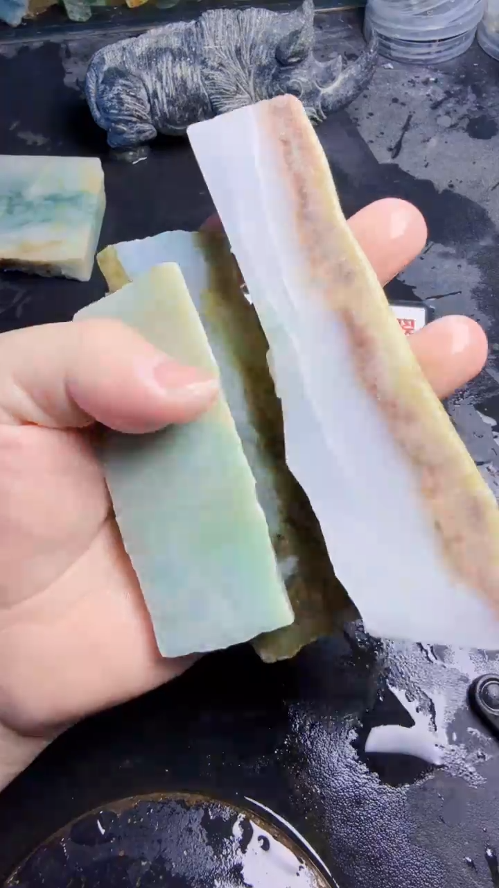 未镶嵌挂件翡翠天然翡翠252