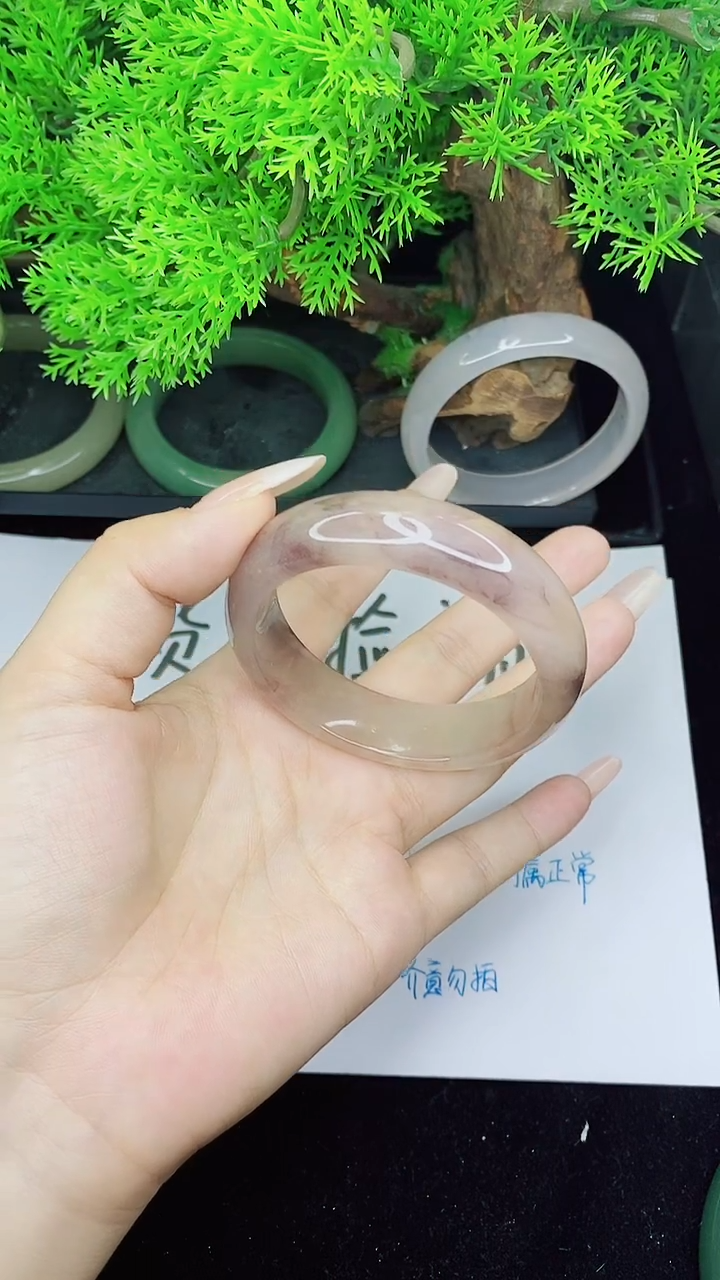 未镶嵌手镯石英岩玉石英岩手镯拍一发一53