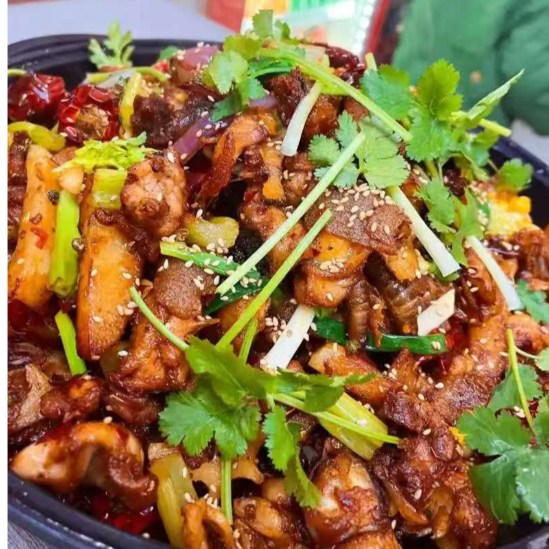 干锅鸡（鲜鸡肉约500g）鸡肉同城配 