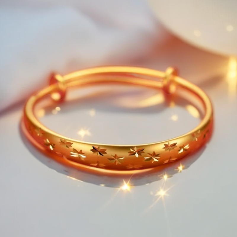 【Z】繁星点点满天星气质百搭可调节推拉手镯【SCS04】